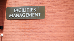 facilities management sign