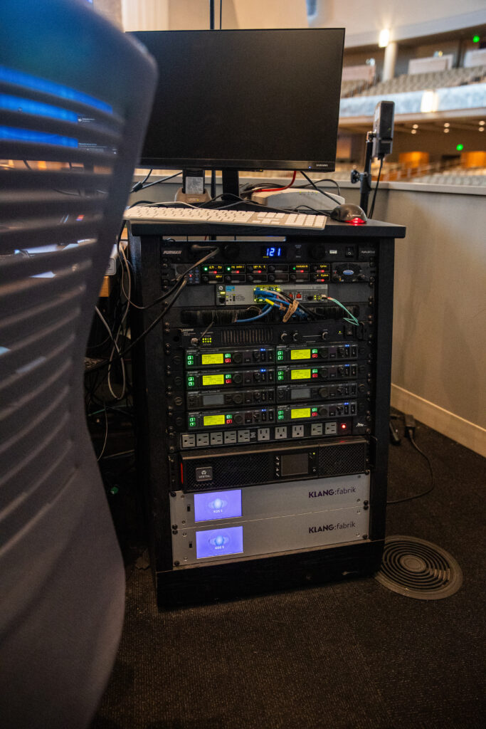 photo of AV equipment