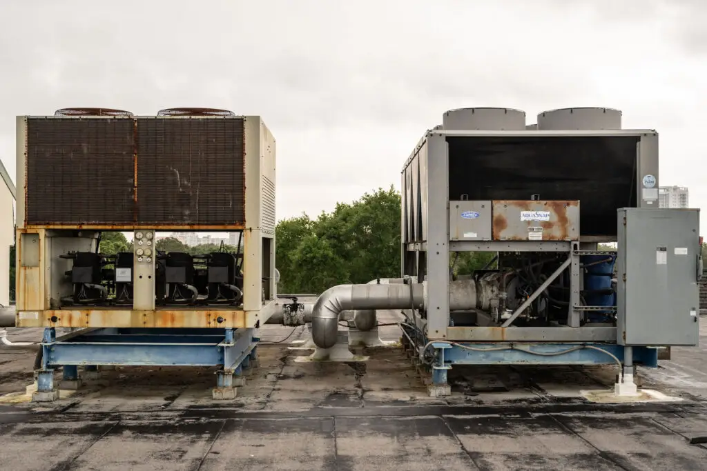 HVAC unit exterior